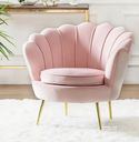 Ensemble de chaise très chic avec un design magnifique coupe arrondies / 2 pieces