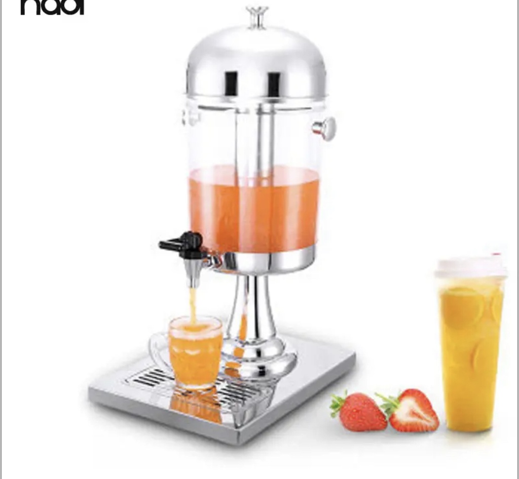 Distributeur de jus / boisson équipement VIP très chic en même temps pratique capacité 8L