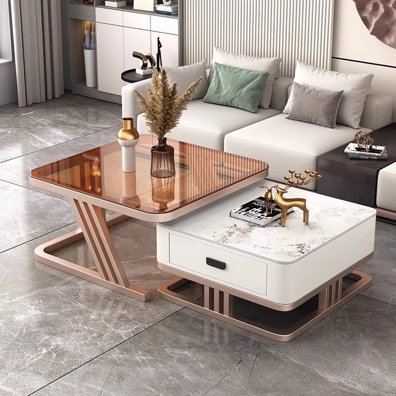 Table Basse très chic avec un design moderne détachable 