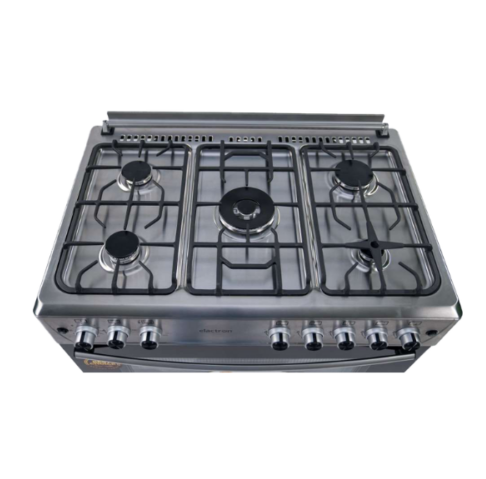 Roch Cuisinière - 5 Feux- 90X60 - Inox - très puissante GARANTIE    12 mois