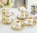 Ensemble tasses a cafe - the