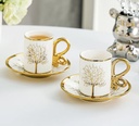 Ensemble tasses a cafe - the