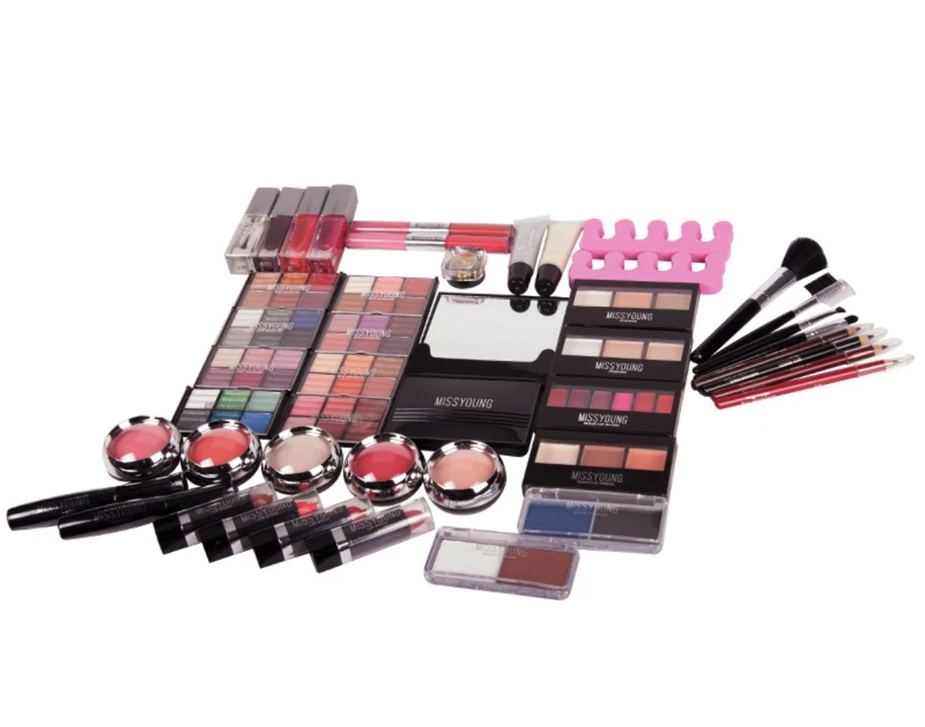 Kit de maquillage miss young ensemble professionnel 