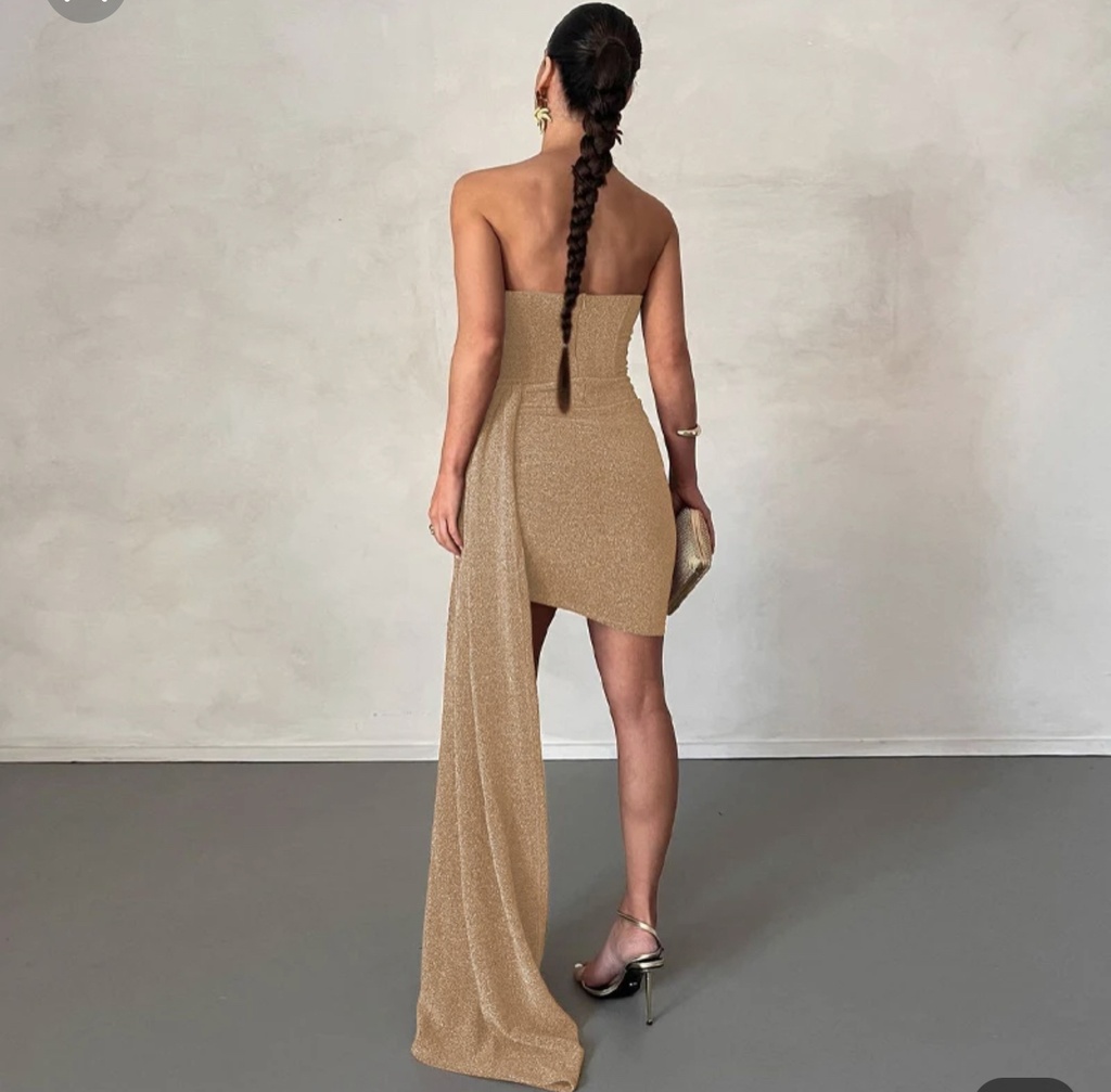 Robe de soire unique très sexy avec un design fasion