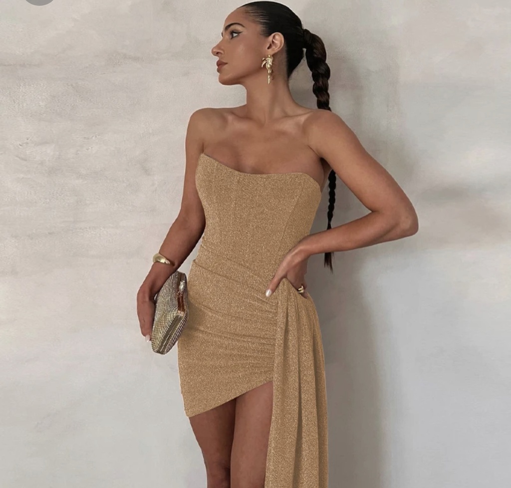 Robe de soire unique très sexy avec un design fasion