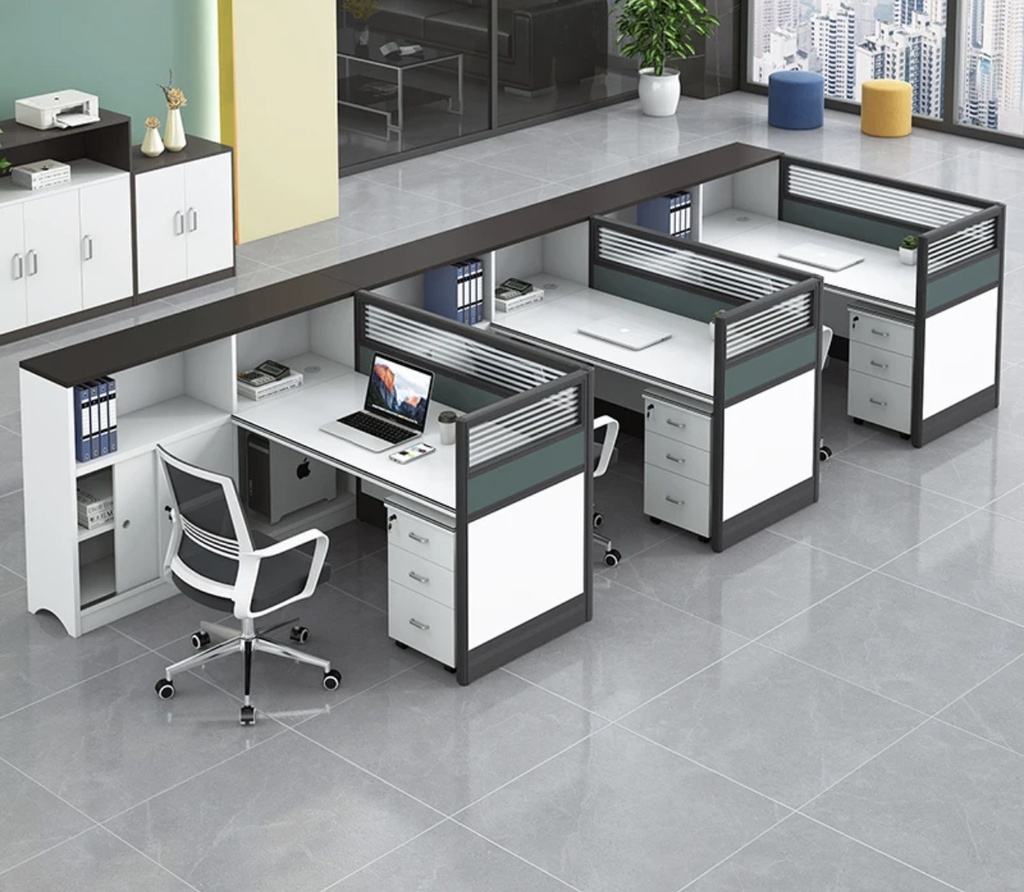 Bureau modulaire mobile meubles de bureau cloison d'ordinateur bureau de travail avec une qualité supérieur très résistant 