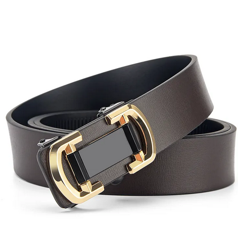 Ceinture Haute Qualité Ceinture en Cuir PU Hommes avec un design chic