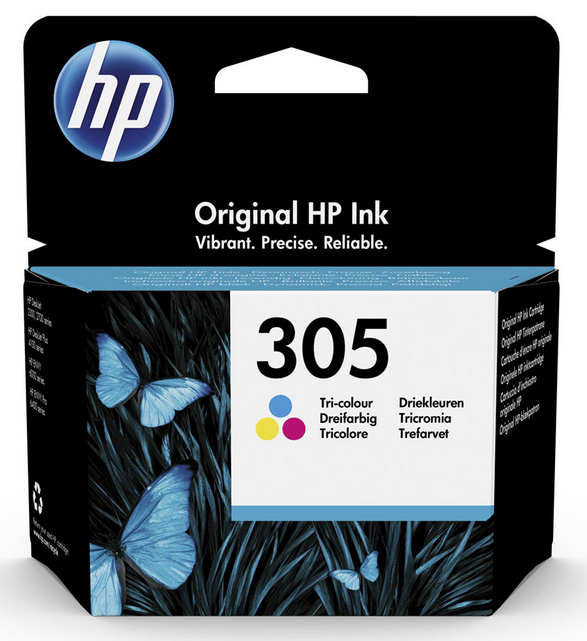 HP 302 Cartouche d'encre trois couleurs authentique - HP