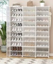 Meuble de rangement capacité 18 paires de chaussures avec un design très chic 