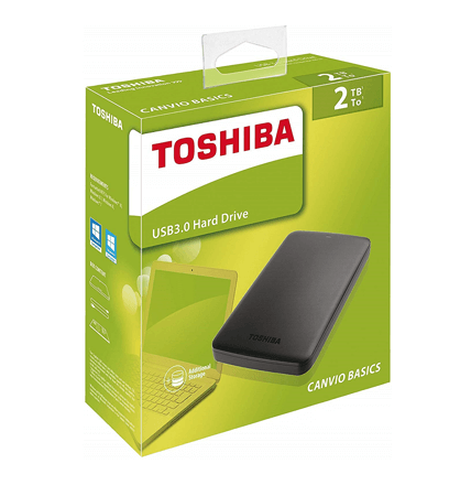 Disque dur Externe Toshiba 2TO USB 3.0 - Sunu Équipement tres rapide pour les tranfaires 