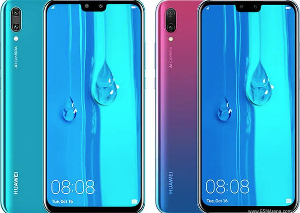 Huawei Y9 (2019) Mémoire 64 Go Ram 4 Go Ecran 6.5 pouces 4G 