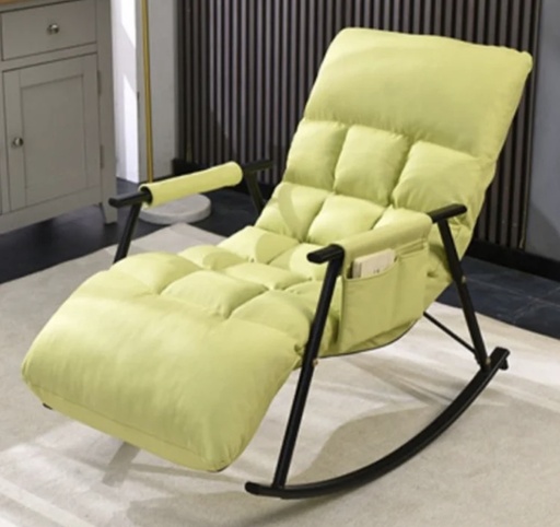 Chaise Bascule décontracte  avec design classe très doux bon pour le mal de dos modela orthopédique  