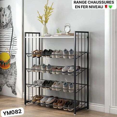 Meuble e rangement très pratique en plus résistant qui peut contenir beaucoup chaussures a la fois